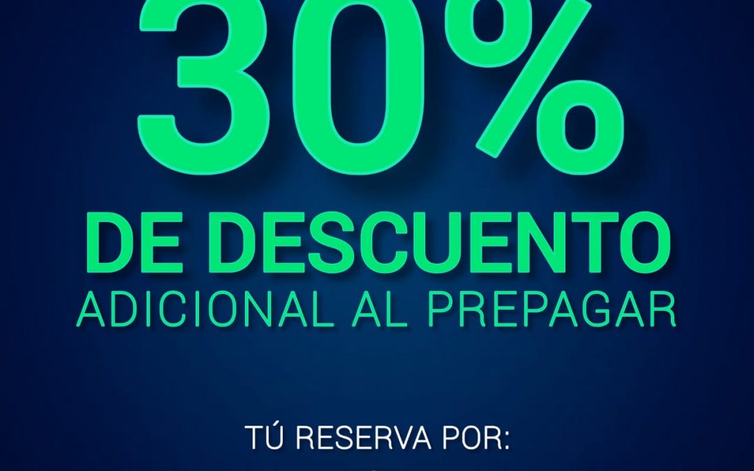 30% de Descuento